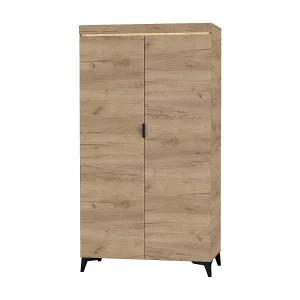 2-deurs LED kledingkast inclusief Ruben Hout 2-deurs LED kledingkast inclusief Ruben Hout