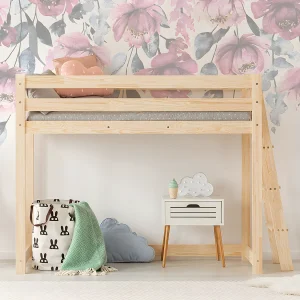 Halfhoogslaper 90×200 inclusief lattenbodem Mark Bois