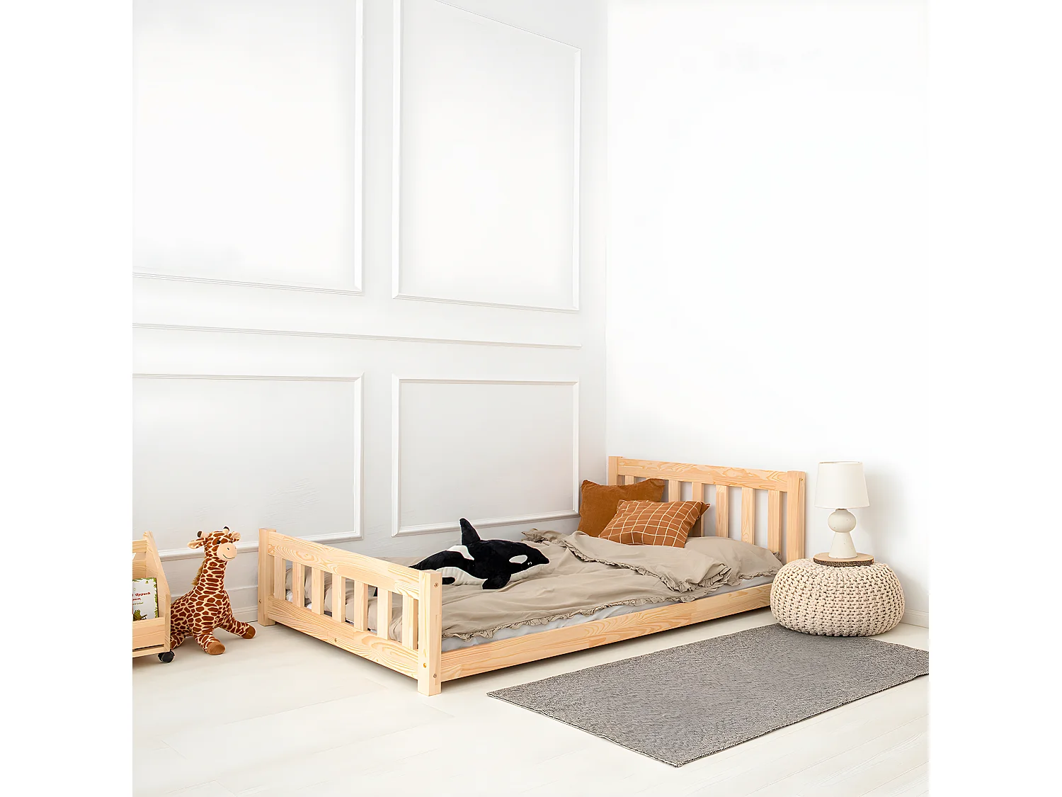 90x190 bed inclusief lattenbodem Adeline Bois