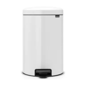 Afvalbak met Pedaal Brabantia Newicon 20L Wit Tijdloos Design Geurvrij Hygiënisch