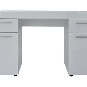 Amanda bureau 2 deuren, 2 laden wit hoogglans. Amanda bureau 2 deuren, 2 laden wit hoogglans.