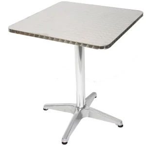 Aluminium bistrotafel H28
