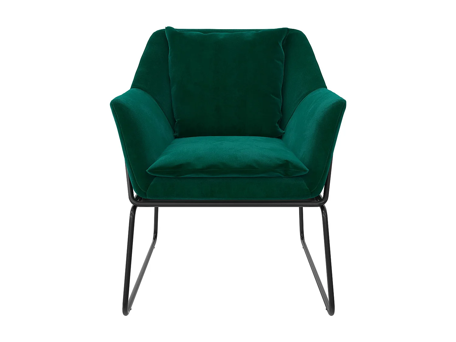 Accent Stoel in Fluweel Groen