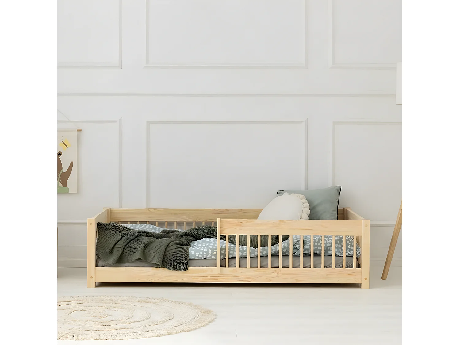 Ariette Bois 90x190 bed inclusief lattenbodem