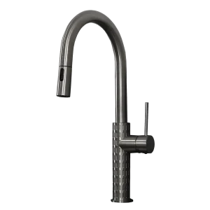 Architek wastafelmengkraan met uittrekbare douchekop geborsteld koper – Essebagno Architek wastafelmengkraan met uittrekbare douchekop geborsteld koper – Essebagno