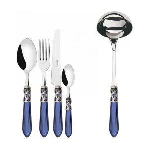 ALADDIN blauwe kleur antieke zilveren ringset 49-delige galerijdoos ALADDIN blauwe kleur antieke zilveren ringset 49-delige galerijdoos