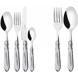 ALADDIN Kleur grijs verchroomde ringset 50-delige galerijdoos ALADDIN Kleur grijs verchroomde ringset 50-delige galerijdoos