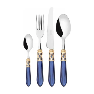 ALADDIN BLAUWE KLEUR MET GOUDEN RING SET VAN 24 STUKS IN GALERIEDOOS ALADDIN BLAUWE KLEUR MET GOUDEN RING SET VAN 24 STUKS IN GALERIEDOOS