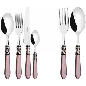 ALADDIN lila kleur antieke zilveren ringset 50-delige galerijdoos ALADDIN lila kleur antieke zilveren ringset 50-delige galerijdoos