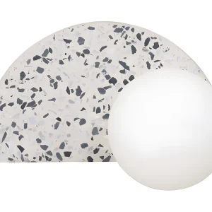 Abbeville verlichting wandlamp 20x11x13cm wit. Abbeville verlichting wandlamp 20x11x13cm wit.