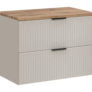80cm badmeubel Adriel Cachemire en Hout 80cm badmeubel Adriel Cachemire en Hout