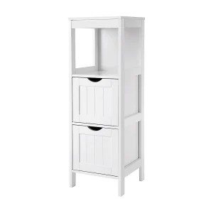 Badkameropslag 2 laden L89 cm – Wit Badkameropslag 2 laden L89 cm – Wit