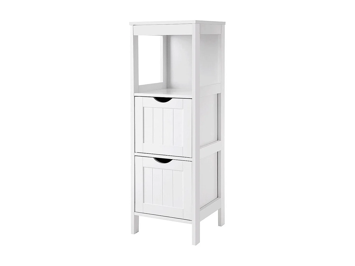 Badkameropslag 2 laden L89 cm - Wit