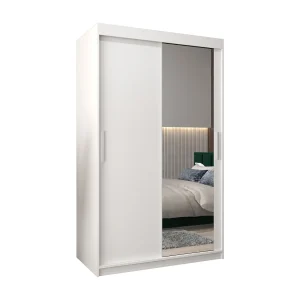 ARMARIO TOKYO 2 DE PUERTAS CORREDERAS 200/180/62 2 puertas (Blanco/Blanco)