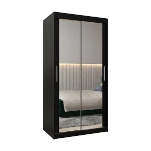 ARMARIO TOKYO 3 DE PUERTAS CORREDERAS 200/100/62 2 puertas (Negro/Negro) ARMARIO TOKYO 3 DE PUERTAS CORREDERAS 200/100/62 2 puertas (Negro/Negro)