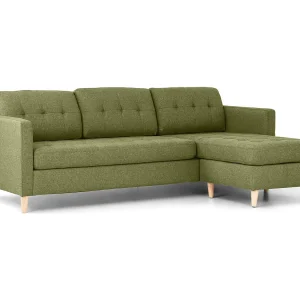 Marino bank met chaise longue links of rechts groen. Marino bank met chaise longue links of rechts groen.