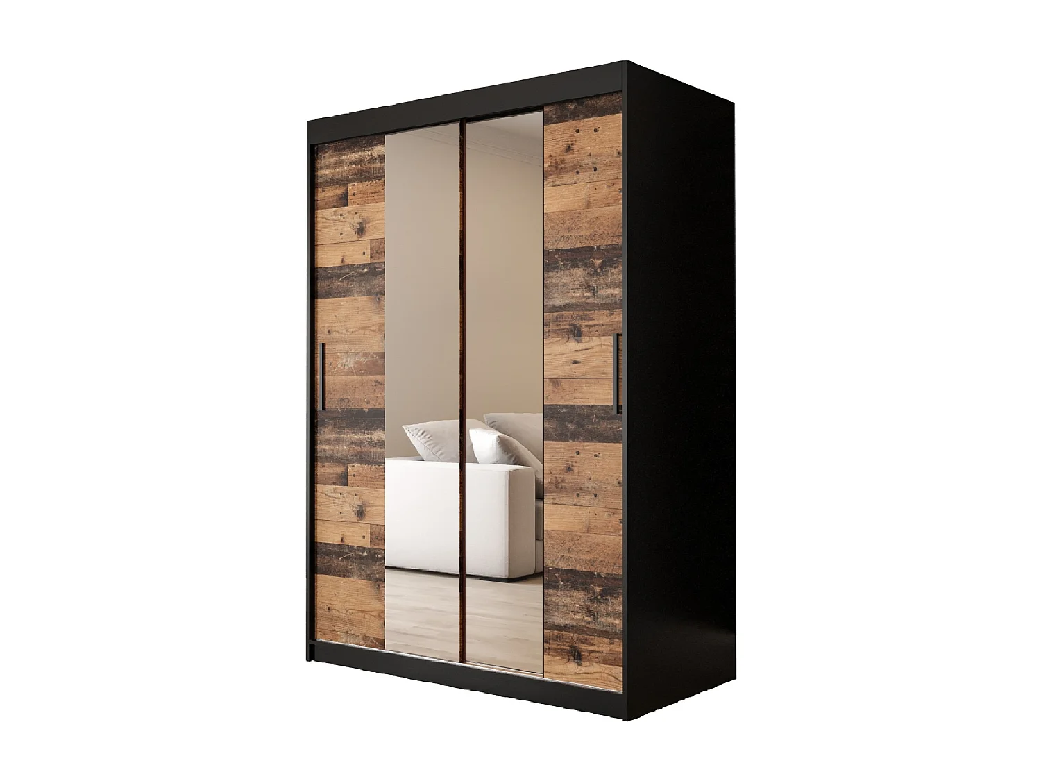 ARMARIO OLD STYLE DE PUERTAS CORREDERAS 200/120/62 2 puertas