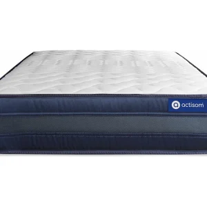 Actilatex tech matras 100x190cm , Matrasdikte : 24 cm , Latex en traagschuim , Zeer stevig, 5 comfortzones