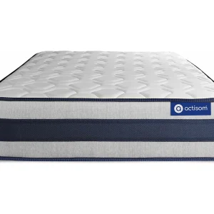 Actilatex ergo matras 100x210cm , Matrasdikte : 24 cm , Latex en traagschuim , Stevig, 5 comfortzones