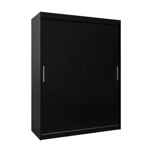 ARMARIO TOKYO DE PUERTAS CORREDERAS 200/150/62 2 puertas (Negro/Negro) ARMARIO TOKYO DE PUERTAS CORREDERAS 200/150/62 2 puertas (Negro/Negro)