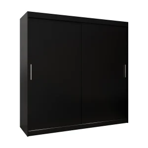 ARMARIO TOKYO DE PUERTAS CORREDERAS 200/200/62 2 puertas (Negro/Negro) ARMARIO TOKYO DE PUERTAS CORREDERAS 200/200/62 2 puertas (Negro/Negro)