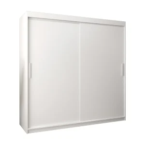 ARMARIO TOKYO DE PUERTAS CORREDERAS 200/200/62 2 puertas (Blanco/Blanco) ARMARIO TOKYO DE PUERTAS CORREDERAS 200/200/62 2 puertas (Blanco/Blanco)