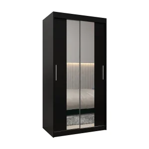 ARMARIO TOKYO 1 DE PUERTAS CORREDERAS 200/100/62 2 puertas (Negro/Negro) ARMARIO TOKYO 1 DE PUERTAS CORREDERAS 200/100/62 2 puertas (Negro/Negro)