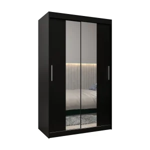 ARMARIO TOKYO 1 DE PUERTAS CORREDERAS 200/120/62 2 puertas (Negro/Negro) ARMARIO TOKYO 1 DE PUERTAS CORREDERAS 200/120/62 2 puertas (Negro/Negro)
