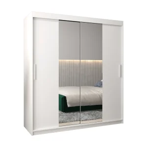 ARMARIO TOKYO 1 DE PUERTAS CORREDERAS 200/180/62 2 puertas (Blanco/Blanco)