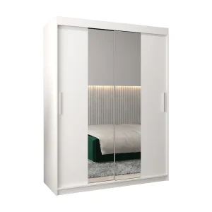 ARMARIO TOKYO 1 DE PUERTAS CORREDERAS 200/150/62 2 puertas (Blanco/Blanco)