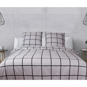 2 persoons beddengoed 200×200 cm+2 kussenslopen 65×65 cm in katoen 2 persoons beddengoed 200×200 cm+2 kussenslopen 65×65 cm in katoen