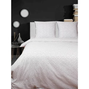 2 persoons beddengoed 240×220 cm+2 kussenslopen 65×65 cm in katoen