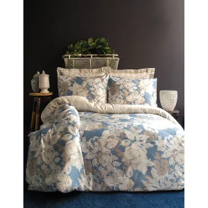 2 persoons beddengoed 240×220 cm+2 kussenslopen 63×63 cm katoensatijn