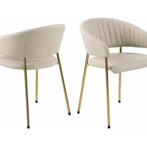 Aporty eetkamerstoel met armleuningen beige. Aporty eetkamerstoel met armleuningen beige.