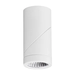 Applique LED cylindrique orientable 7Watt Plus-Tricolor Blanc