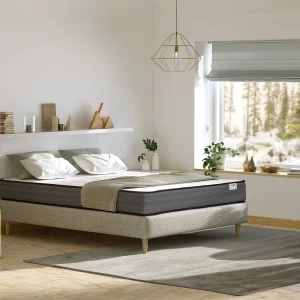 Matras 200 x 200 cm met pocketveren, dikte 20 cm – AMBRACIE van YSMÉE Matras 200 x 200 cm met pocketveren, dikte 20 cm – AMBRACIE van YSMÉE