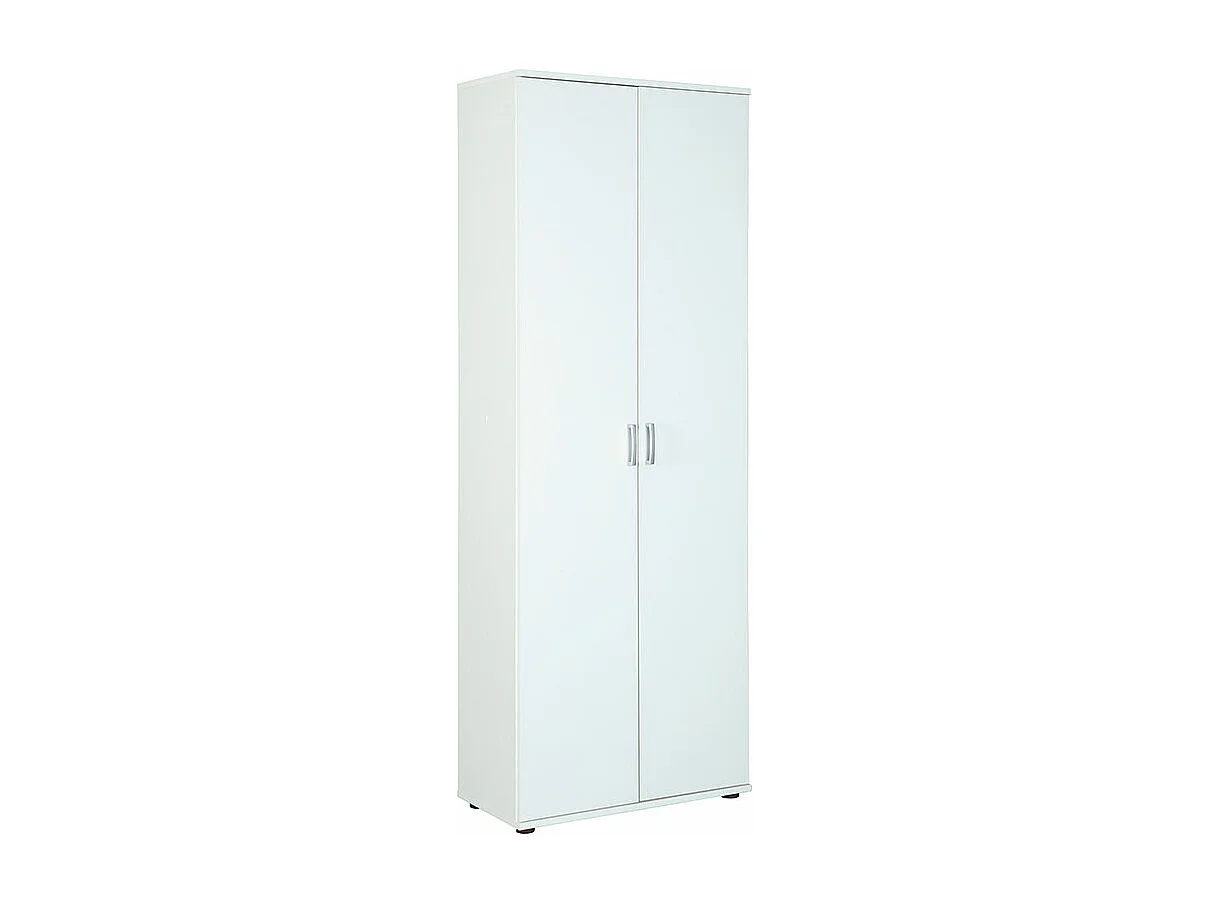 Arta kledingkast 5 planken wit.