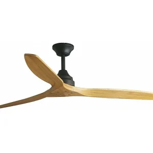 ALO L Ventilatore nero/legno DC ALO L Ventilatore nero/legno DC