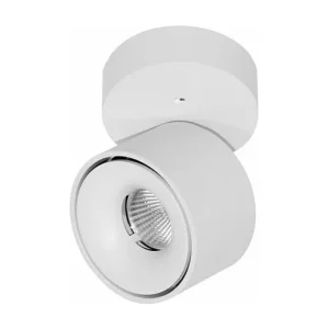 Applique LED ronde orientable Mini Concord Tricolore 7w blanche