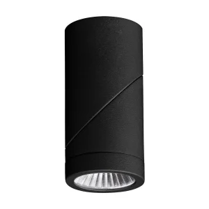 Applique murale LED orientable cylindrique noire 7Watt Plus-Tricolor Applique murale LED orientable cylindrique noire 7Watt Plus-Tricolor