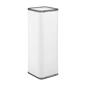 AKIRO moderne stijl vloerlamp – Breedte 35 x Hoogte 102 cm – 2X T8 LED – 14W 3K – IP20 – aan&uit – 2 m kabel – Staal en kunststof – zwart en wit AKIRO moderne stijl vloerlamp – Breedte 35 x Hoogte 102 cm – 2X T8 LED – 14W 3K – IP20 – aan&uit – 2 m kabel – Staal en kunststof – zwart en wit