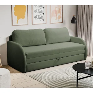 3-zits slaapbank – saliegroen corduroy – DIEGO NEVE 3-zits slaapbank – saliegroen corduroy – DIEGO NEVE