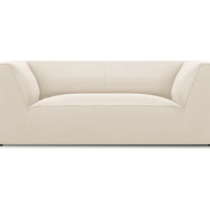 CXL by Christian Lacroix – Bank "Charles" 2 zitplaatsen, Flueel, Beige – 174x92x69cm CXL by Christian Lacroix – Bank "Charles" 2 zitplaatsen, Flueel, Beige – 174x92x69cm