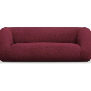 Bank "Essen" 2 zitplaatsen, Boucle, Bordeaux – 210x95x86cm Bank "Essen" 2 zitplaatsen, Boucle, Bordeaux – 210x95x86cm