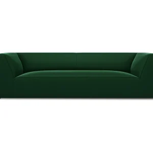 CXL by Christian Lacroix – Bank "Charles" 3 zitplaatsen, Flueel, Groente – 232x92x69cm CXL by Christian Lacroix – Bank "Charles" 3 zitplaatsen, Flueel, Groente – 232x92x69cm