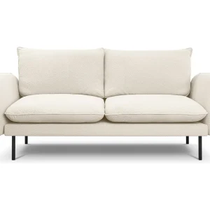 Bank "Vienna" 2 zitplaatsen, Boucle, Beige – 160x92x95cm Bank "Vienna" 2 zitplaatsen, Boucle, Beige – 160x92x95cm