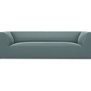 CXL by Christian Lacroix – Bank "Charles" 3 zitplaatsen, Flueel, Munt – 232x92x69cm CXL by Christian Lacroix – Bank "Charles" 3 zitplaatsen, Flueel, Munt – 232x92x69cm