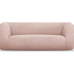 Bank "Essen" 2 zitplaatsen, Boucle, Poederroze – 210x95x86cm Bank "Essen" 2 zitplaatsen, Boucle, Poederroze – 210x95x86cm