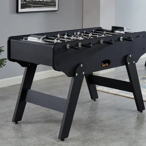 Tafelvoetbal LIONEL van mdf – L153 x B77,6 x H96cm – Zwart – Koop nu eenvoudig en goedkoop Tafelvoetbal LIONEL van mdf – L153 x B77,6 x H96cm – Zwart – Koop nu eenvoudig en goedkoop