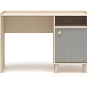 Alycia Beige en Grijs 1-deurs bureau Alycia Beige en Grijs 1-deurs bureau